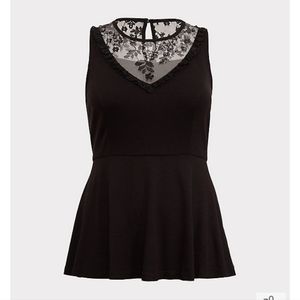 Torrid Peplum Top